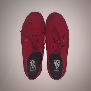 Classic Red Vans Men’s US 11 *lightly worn*